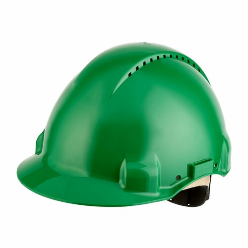 3M Deutschland Schutzhelm G3000 UV grün, belüftet G30DUG