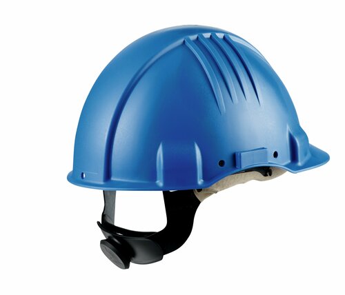 3M Deutschland Hitzeschutzhelm G3501 blau,Ratsche,Leder G3501MB