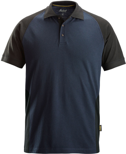 Snickers Workwear 2-Farben Poloshirt L,navy-schw 27509504006