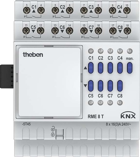 Theben Schaltaktor/Jalousieaktor MIX2,Erweiter.Modul RME 8 T KNX