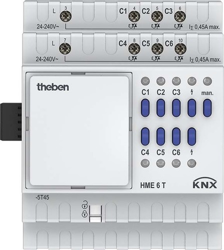 Theben Heizungsaktor MIX2,Erweiter.Modul HME 6 T KNX