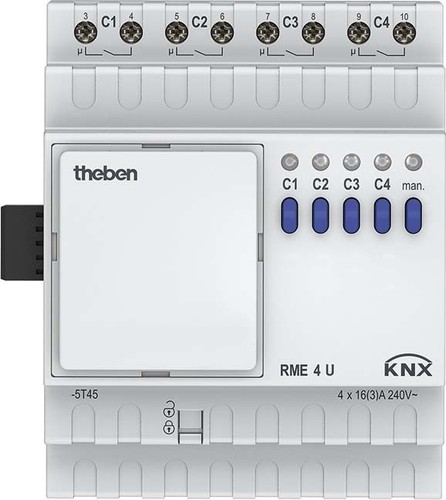 Theben Schaltaktor 4-fach Erweiterung RME 4 U KNX