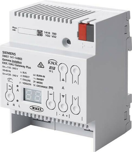 Siemens Dig.Industr. KNX/Dali Gateway Plus N 141/03 5WG1141-1AB03