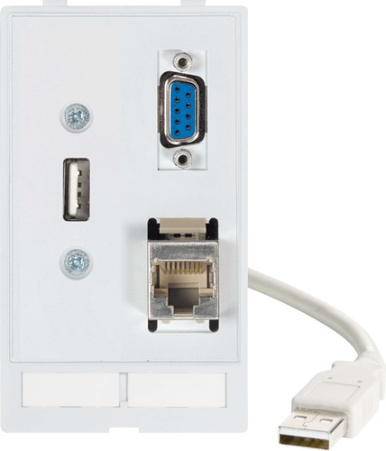 Murrelektronik Frontplattenschnittstelle USB A, RJ45 4000-68000-1400000