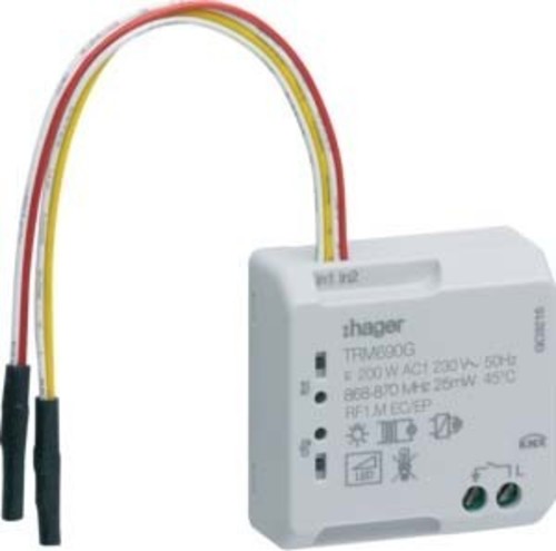 Hager Funk UP Schaltaktor 1-f.Binär 2-f.230V4A TRM690G