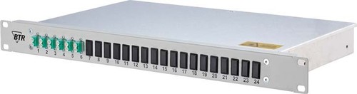 Metz Connect Spleissbox bestückt OpDATfix 6LC-D OM3