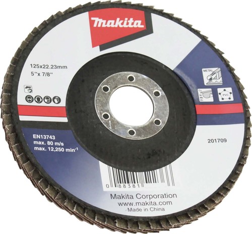 Makita Fächerschleifscheibe 125mm A80 D-63498