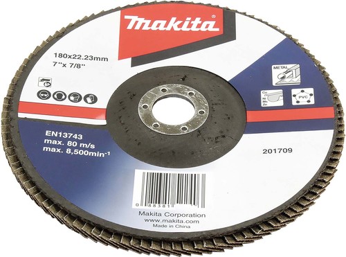 Makita Fächerschleifscheibe 180mm A40 D-63513