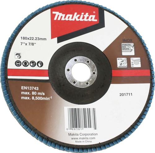 Makita Fächerschleifscheibe 180mm Z40 D-63828