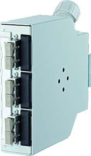 Metz Connect LWL-Spleißverteiler 3xSC/(MM) Adapter OpDAT REGplus 3XSC-D