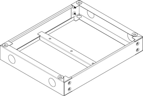 ABN Standsockel RAL7022 US209