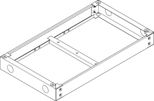 ABN Standsockel RAL7022 US309