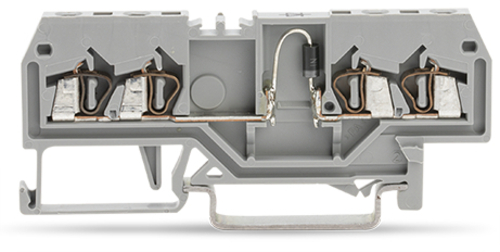 WAGO GmbH & Co. KG Bauelementklemme Diode 1N4007,grau 279-815/281-411