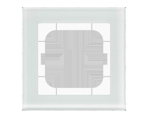 MDT technologies Glasrahmen 1-fach weiß für 63mm Programme BE-GTR163W.01