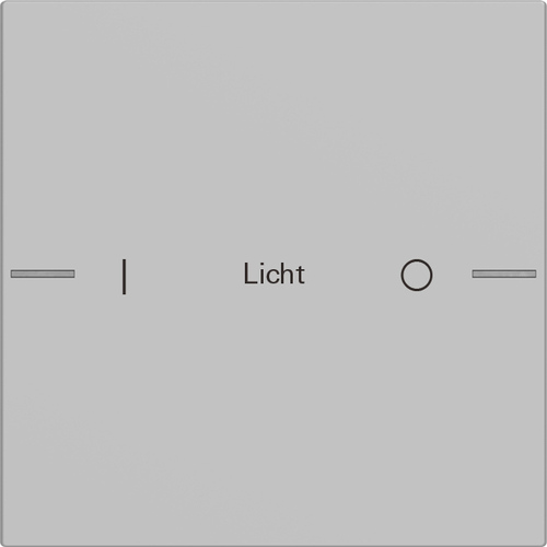 Gira Wippenset 1-fach indiv. Tastsensor Grau 5761015