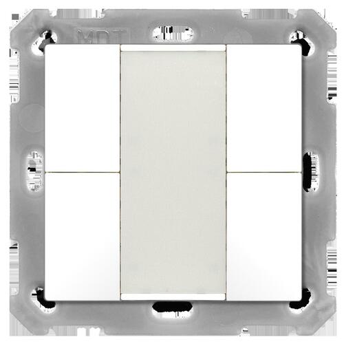 MDT technologies Taster 55 4-fach, Reinweiß matt BE-TA5504.02