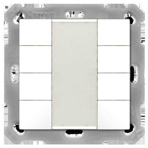 MDT technologies Taster 55 8-fach, Reinweiß matt BE-TA5508.02