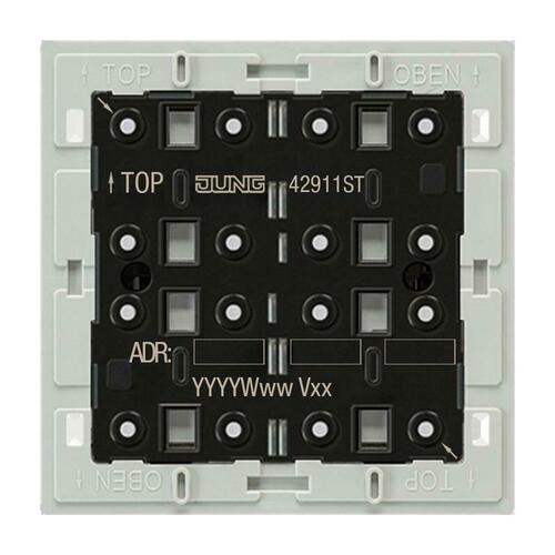 Jung KNX Tastsensor-Modul 1-fach ch Universal 42911 ST