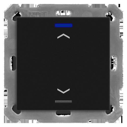 MDT technologies KNX Taster Light 55 1-fach RGBW,swmatt,Jalousie BE-TAL55T106.A1