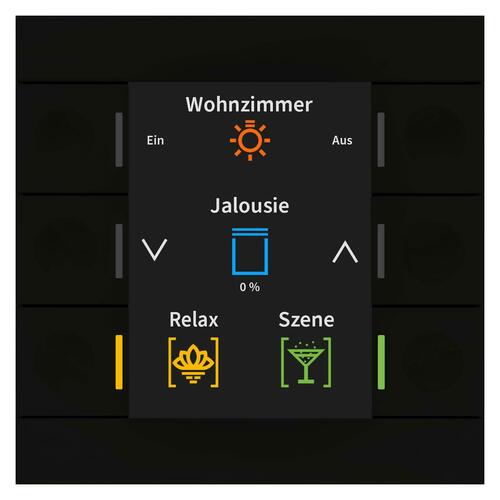 MDT technologies KNX Taster Smart 86 mit Farbdisplay BE-TAS8606.02