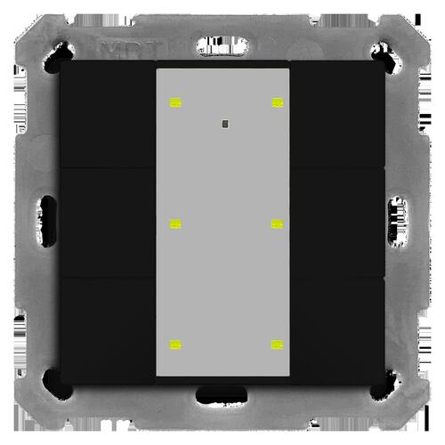 MDT technologies KNX RF+ Funk Taster Plus 6-fach RF-TA55A606.01