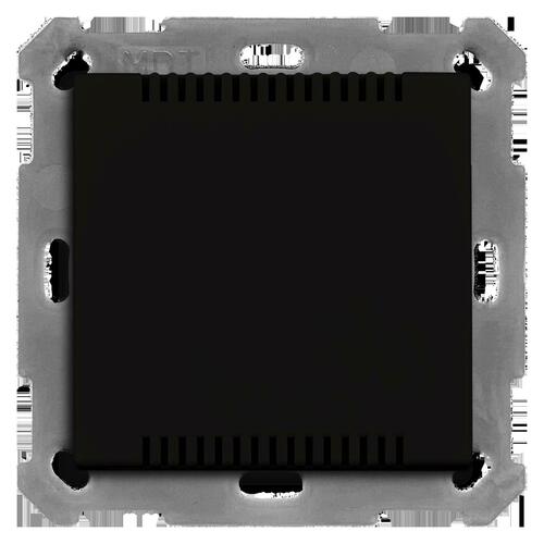 MDT technologies KNX Raumtemperatursensor 55, Schwarz matt SCN-TS1UP06.01