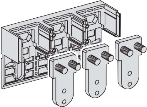 Schneider Electric Vorderseitiger Anschluss oben+B5087 33600