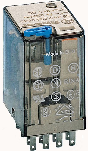 Finder Miniatur-Steckrelais 55.34.9.060.0040