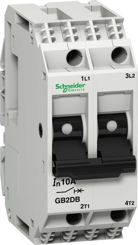 Schneider Electric Sicherungsautomat 2pol. 2,0A GB2DB07