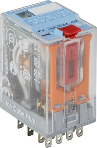 Comat Releco Miniature-Relais QRC blau 14-pin, 4 CO C9-A42/AC230V-Releco