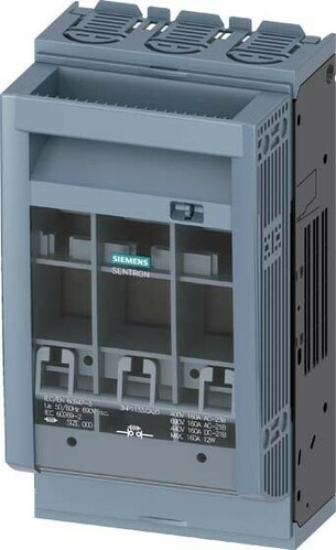 Siemens Dig.Industr. Sicherungslasttrenner 160A 3p.NH000 3NP1133-1CA20