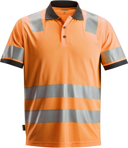 Snickers Workwear AW HV Poloshirt, Klasse 2 Gr.XS signalorange 27305500003