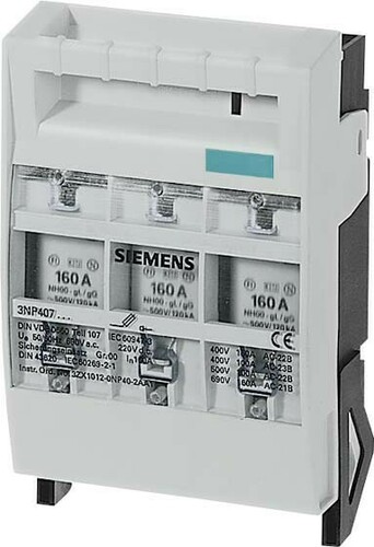 Siemens Dig.Industr. Sicher.-Lasttrennschalter für Sammelschiene 8HP4314