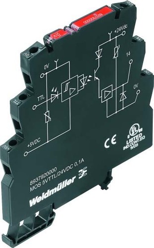 Weidmüller Solid-State-Relais 19,6-28,8VDC MOS 5VTTL/24VDC 0,1A