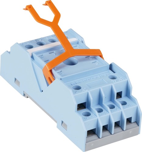Comat Releco Sockel 14-pin blau Für C4-Standardrelai S4-J-Releco