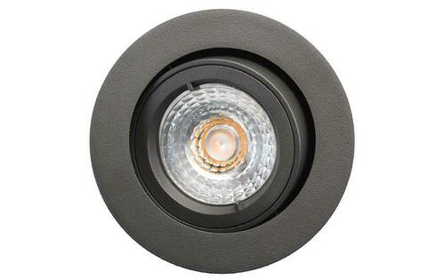 SG Leuchten LED-Downlight 3000K, graphit 933931