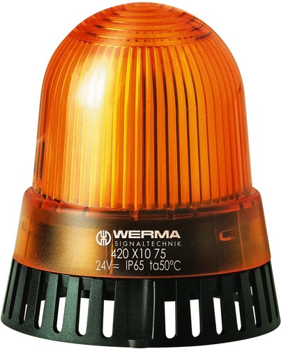 Werma LED-Mehrtonsirene BM 8 Töne 24V AC/DC YE 42032075