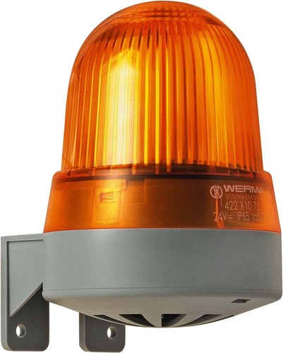 Werma LED-Mehrtonsirene WM 8 Töne 24V AC/DC YE 42232075