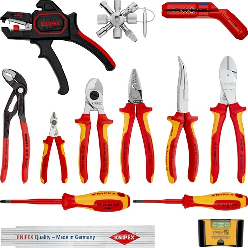 Knipex-Werk Erweiterungs-Set Elektro 13-teilig 00 20 90 V02