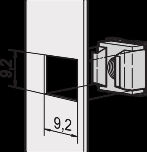 Schroff Käfigmutter 21100215 (VE50)