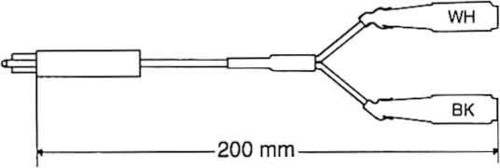 Corning LSA-Plus 2 Prüfschnur 4-pol. Bu. 0,2m DE620001672