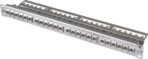 Metz Connect 24-Port Panel E-DAT Modul 1HE Edst bestückt TN EDATmod-MP24-Edst