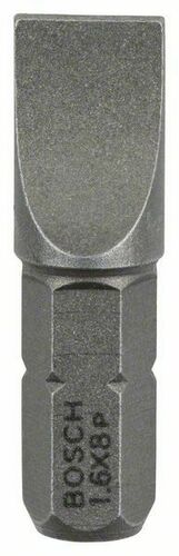 Bosch Power Tools Schrauberbit S 1,6x8,0,25mm,VE3 2607001471