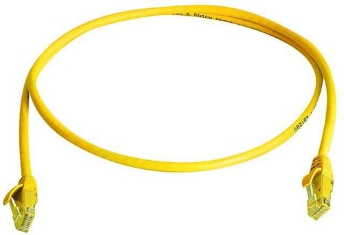 Telegärtner Patchkabel U/UTP C.6,1,0m MP8 250,LSZH,gb,1:1 100008056