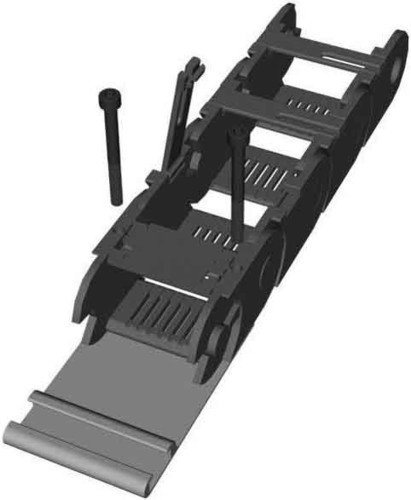 Flexa Führungskette R=35mm,H=18mm,B=31mm PL3-31-3F