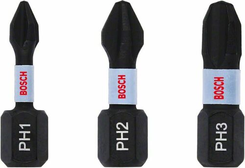 Bosch Power Tools Impact Control Bits PH,VE3 2608522470