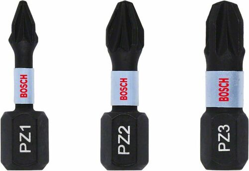 Bosch Power Tools Impact Control Bits PZ,VE3 2608522471