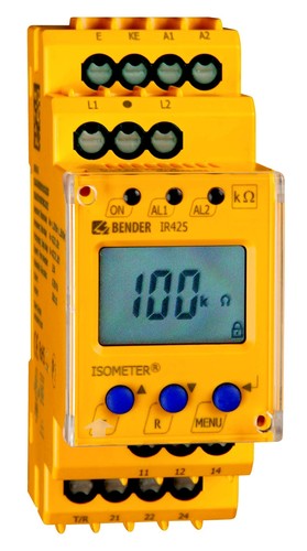 Bender Isolationsüberwachung m. Federklemme IR425-D4-2 B71036402