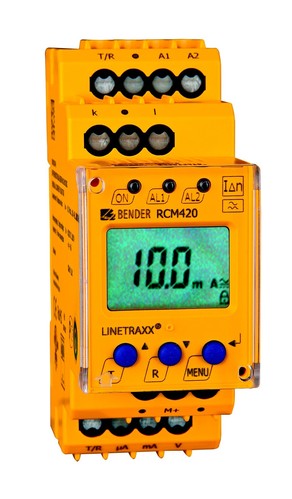 Bender Differenzstromüberwachung m. Federklemme RCM420-D-2