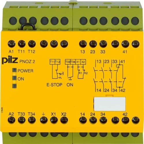 Pilz Not-Aus-Schaltgerät 230VAC 3n/o 1n/c PNOZ 2#775850